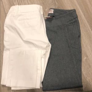 Set of Merona ankle stretch sz6 never worn no tags